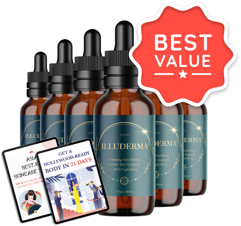 Illuderma 6x bottle